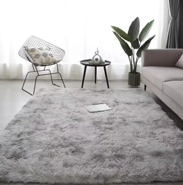Tapis pour salon, en peluche, pour chambre à coucher