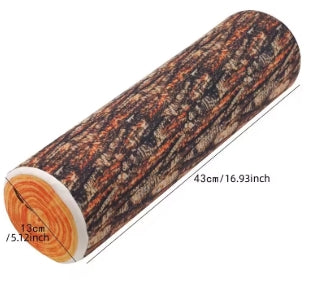 Coussin cylindrique en forme de souche ronde