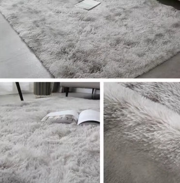 Tapis  pour salon, en peluche, pour chambre à coucher