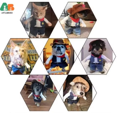 Costumes d’Halloween pour chiens et chats