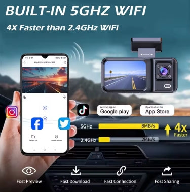 Dashcam DVR 1080P