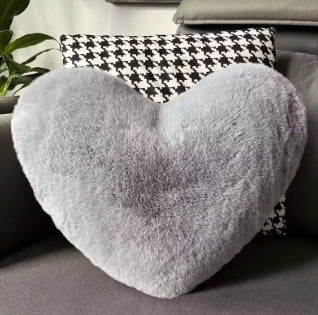 Oreiller décoratif en forme de cœur