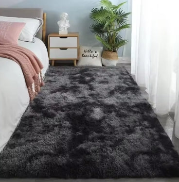 Tapis  pour salon, en peluche, pour chambre à coucher