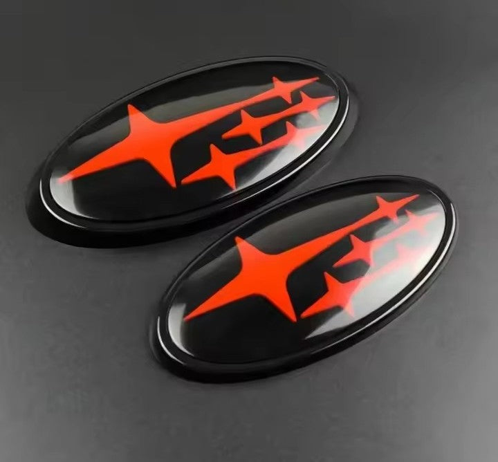 Ensemble Logo Subaru exterieure