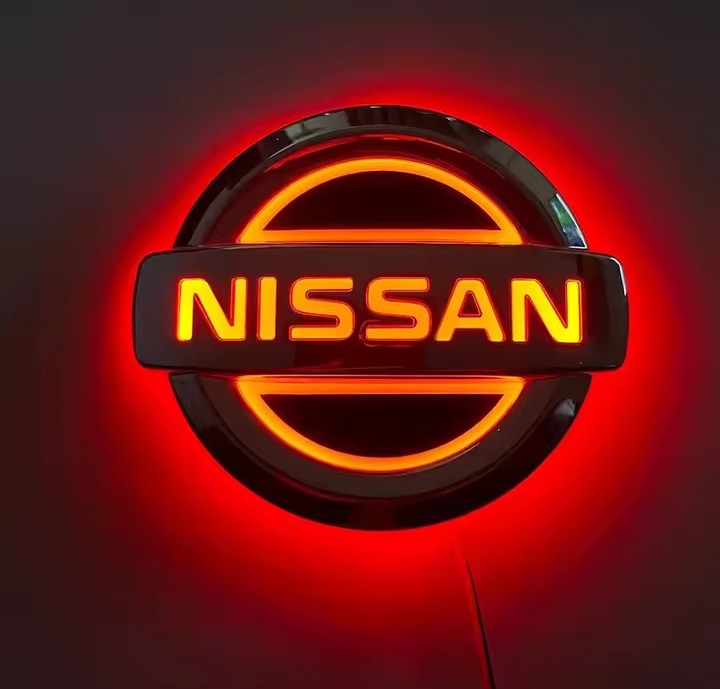 Logo led nissan