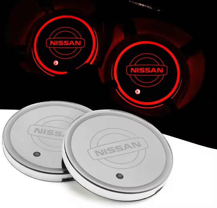 Sous verre led lumineux Nissan
