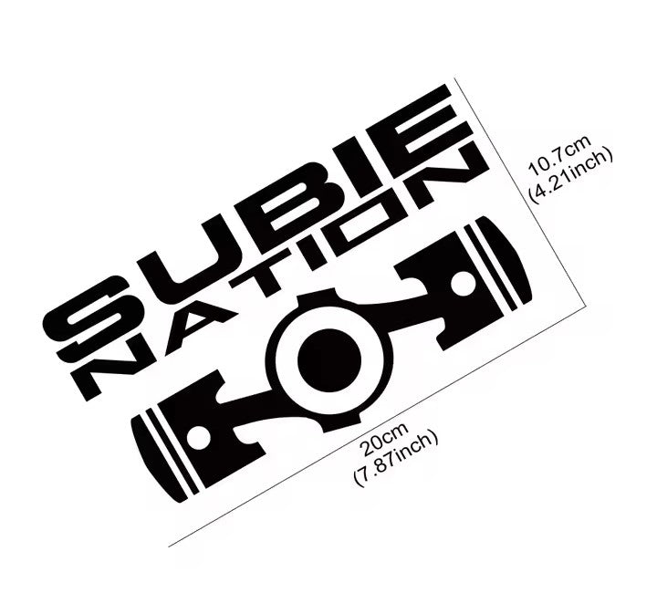 Autocollants pour voiture subination