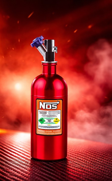 Désodorisant pour voiture NOS fraise, raisin, citron,